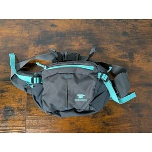 Mountainsmith Drift Hiking Gray Teal Trail Day Fanny Pack Waist Bag Gorp Utility